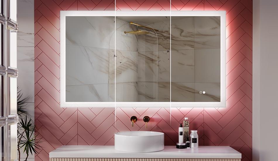 Skift lysintensiteten i dit badeværelsesspejl!