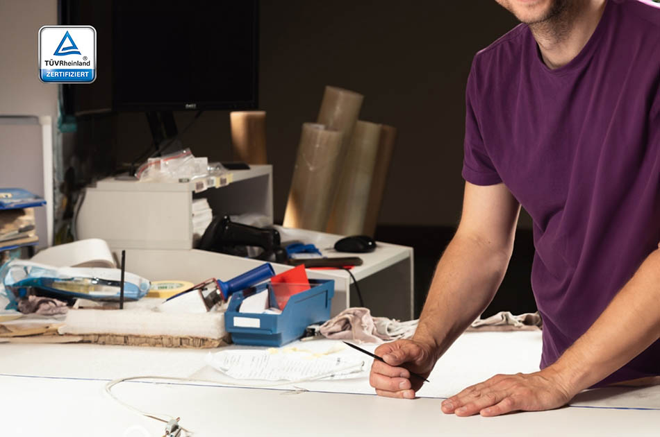 Kvalitet bekræftet af TÜV-certifikat
