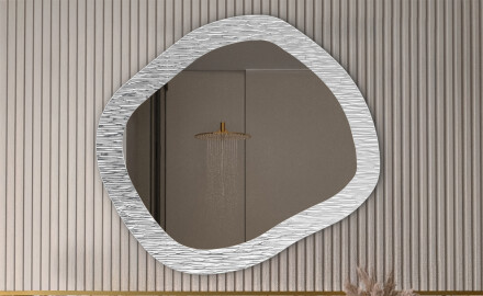 Spejle i en metalramme