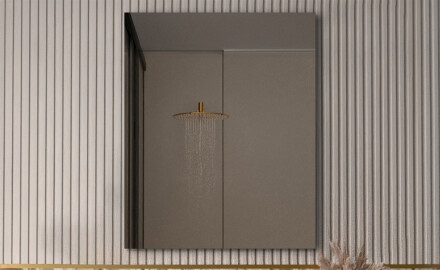 Rektangulære spejle uden belysning