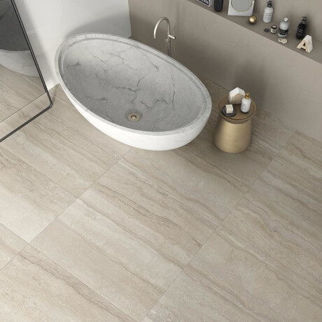 Gres til gulvet, 60x120 cm, beige, mat, A4H1063 Memento Travertino Ambra Mat #4