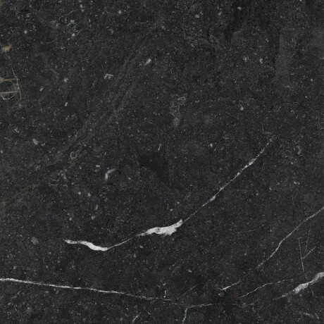 Glaseret porcelænsflise til gulv, 60x120, sort med gyldne årer, blank, rektificeret, A4H109 Pierre Black #9