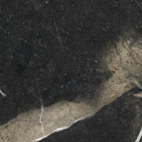 Glaseret porcelænsflise til gulv, 60x120, sort med gyldne årer, blank, rektificeret, A4H109 Pierre Black #36
