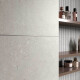 Vægfliser 60x120 cm, grå mat A4H1097 Shellstone Grigio Rigat-One #4