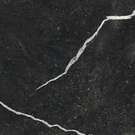 Glaseret keramisk flise til gulv, 60x120, med gyldne årer, mat, rektificeret, A4H110 Pierre Black #29