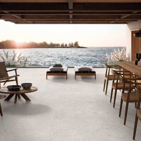 Gres til gulvet, 60x120 cm, taupe, mat, A4H1102 Shellstone Taupe #2
