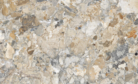 Gres til gulv 120x120, marmor, beige-grå, mat, A4H1112 Calda Ambrozia