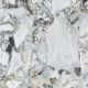 Storformat-keramisk flise 120x280, hvid marmor med gyldne årer, mat, A4H1116 Bellezza Bianca #4