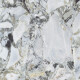 Gres-fliser til gulvet, 120x120, hvid marmor med gyldne årer, mat, A4H1119 Bellezza Bianca #4