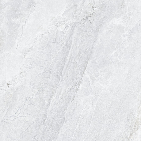 Glaseret keramisk flise til gulv, 120x120 cm, lys grå, stenlook, mat, A4H1126 Agathos White #3