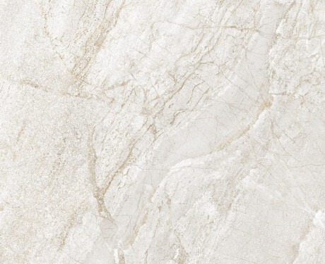 Glaseret porcelænsflise til gulv, 60x120 cm, lys grå, stenlook, mat, A4H1127 Agathos White