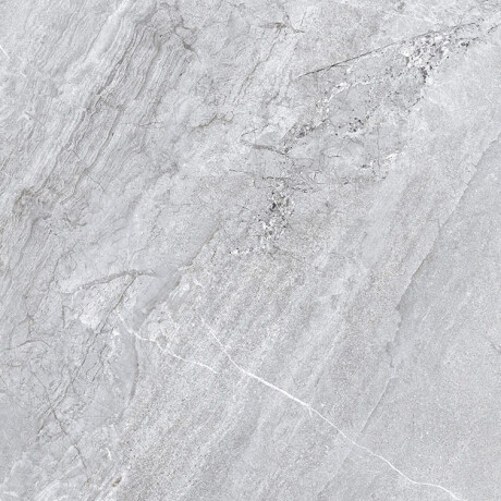 Glaseret porcelænsflise til gulv, 120 x 280 cm, grå stenlook, mat, A4H1129 Agathos Grey #7