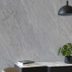 Glaseret porcelænsflise til gulv, 60x120 cm, grå stenlook, mat, A4H1131 Agathos Grey #8