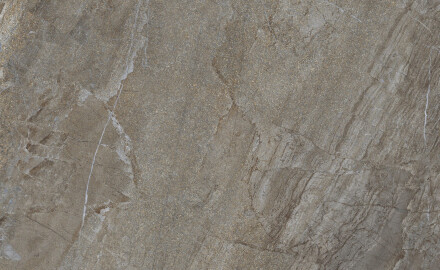 Glaseret keramisk flise til gulv, 120x120 cm, brun stenlook, mat, A4H1134 Agathos Multicolor