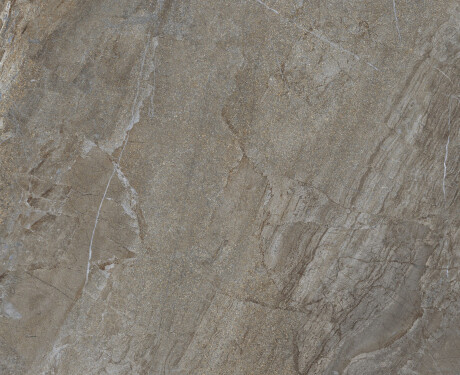 Glaseret keramisk flise til gulv, 120x120 cm, brun stenlook, mat, A4H1134 Agathos Multicolor