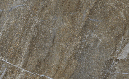 Glaseret porcelænsflise til gulv, 60x120 cm, brun stenlook, mat, A4H1135 Agathos Multicolor