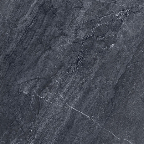 Glaseret porcelænsflise til gulv, 120 x 280 cm, antracit, stenlook, mat, A4H1137 Agathos Anthracite #4