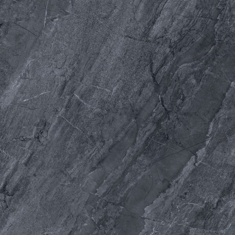 Glaseret keramisk flise til gulv, 120x120 cm, antracitfarvet, stenlook, mat, A4H1138 Agathos Anthracite #2