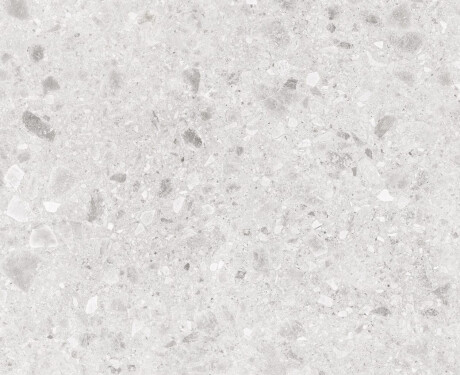 Glaseret keramisk flise 90x90, lys grå, Ivory A4H145, terrazzo