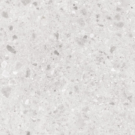 Glaseret keramisk flise 90x90, lys grå, Ivory A4H145, terrazzo #1