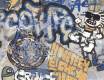 Glaseret porcelænsflise til gulv, 120 x 280 cm, mat grå, rektificeret, A4H248 City Graffiti Grey