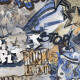 Glaseret porcelænsflise til gulv, 120 x 280 cm, mat grå, rektificeret, A4H248 City Graffiti Grey #6