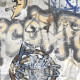 Glaseret porcelænsflise til gulv, 120 x 280 cm, mat grå, rektificeret, A4H248 City Graffiti Grey #7