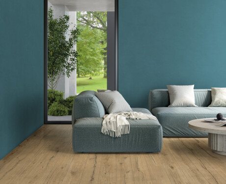 Storformat porcelænsflise, 120 x 280 cm, blå, mat, rektificeret, A4H347 Mood Hope