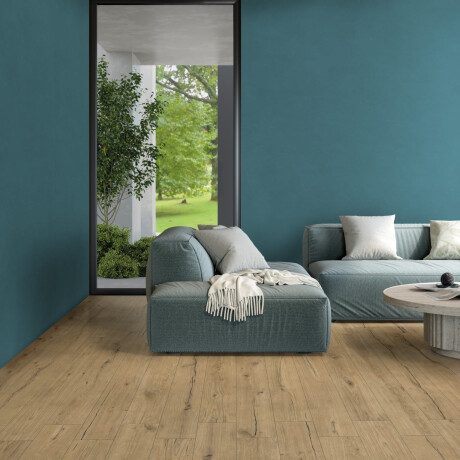 Glaseret porcelænsflise til gulv, 60x120 cm, matblå, rektificeret, A4H349 Mood Hope #7