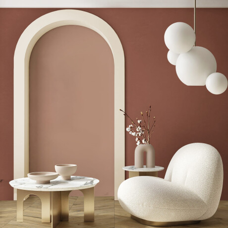 Storformat porcelænsflise, 120 x 280 cm, lyserød, mat, rektificeret, A4H363 Mood Gentle #3