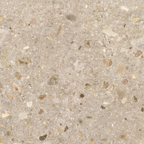 Glaseret keramisk flise til gulv, 120x120 cm, beige, terrazzo, mat, rektificeret, A4H407 Ceppo Di Gre Warm #2