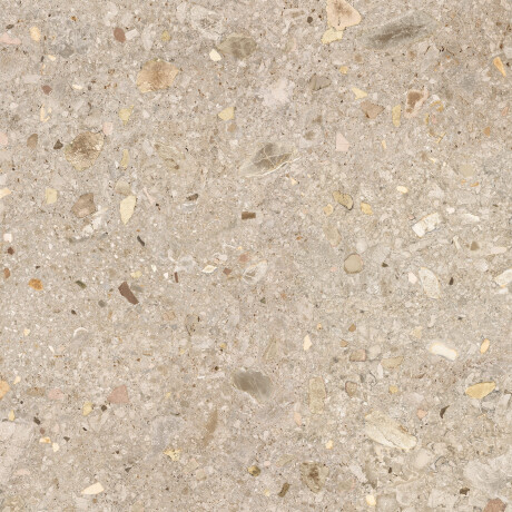 Glaseret keramisk flise til gulv, 120x120 cm, beige, terrazzo, mat, rektificeret, A4H407 Ceppo Di Gre Warm #4