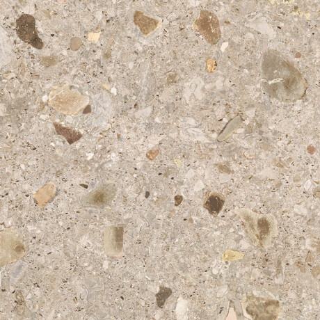 Glaseret porcelænsfliser til gulv, 60x120 cm, beige, terrazzo, mat, rektificeret, A4H408 Ceppo Di Gre Warm #10