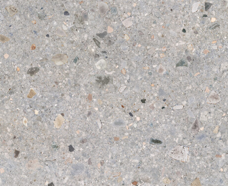 Glaseret keramisk flise til gulv, 120x120 cm, grå terrazzo, mat, rektificeret, A4H417 Ceppo Di Gre Multi