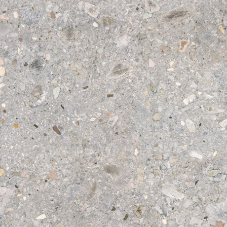 Glaseret keramisk flise til gulv, 120x120 cm, grå terrazzo, mat, rektificeret, A4H417 Ceppo Di Gre Multi #2