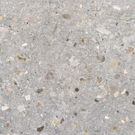 Glaseret keramisk flise til gulv, 120x120 cm, grå terrazzo, mat, rektificeret, A4H417 Ceppo Di Gre Multi #4