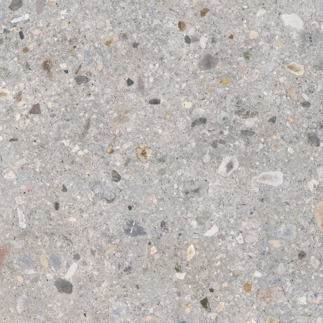 Glaseret keramisk flise til gulv, 120x120 cm, grå terrazzo, mat, rektificeret, A4H417 Ceppo Di Gre Multi #5