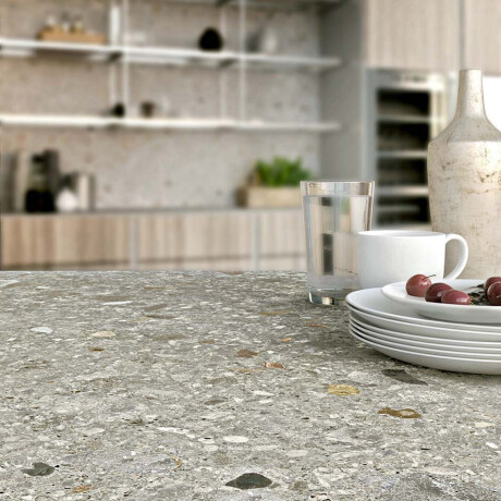 Glaseret porcelænsfliser til gulv, 60x120 cm, lys grå, mat, rektificeret, A4H418, Lastryko Ceppo Di Gre Multi #18