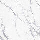 Glaseret porcelænsfliser til gulv, 120x120, højglans, med grå årer, rektificeret, A4H454 Statuario Superiore #6