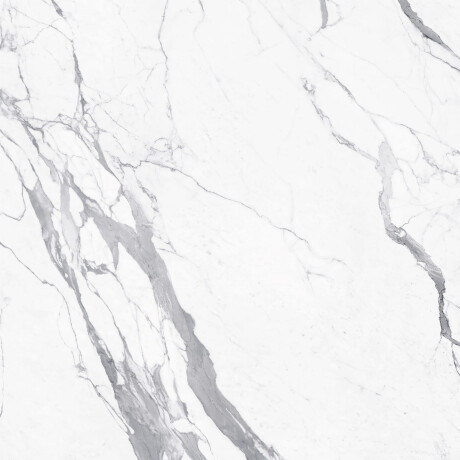 Glaseret porcelænsfliser til gulv, 120x120, højglans, med grå årer, rektificeret, A4H454 Statuario Superiore #12
