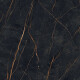 Storformat porcelænsfliser 120x280, sort marmor med gyldne årer, blank overflade A4H474 Sant Loreno #3