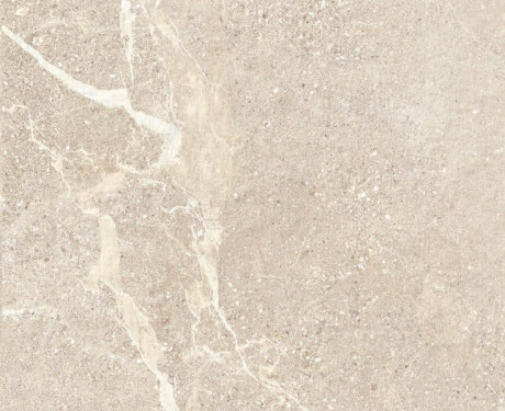 Steinfliser med årer til gulvet, 100x100, mat, gråbeige taupe, A4H508 Volterra Bone