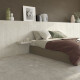 Gres til gulvet, 60x120 cm, beige med lyse årer, mat, A4H611 Crema #5