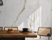 Storformat porcelænsfliser 120x280, marmor med varme årer, mat, A4H632 Dubai Gold