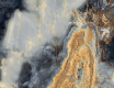 Storformat-porcelænsfliser 120x280, mørkeblå marmor med årer, blank overflade A4H674 Eterno Blu