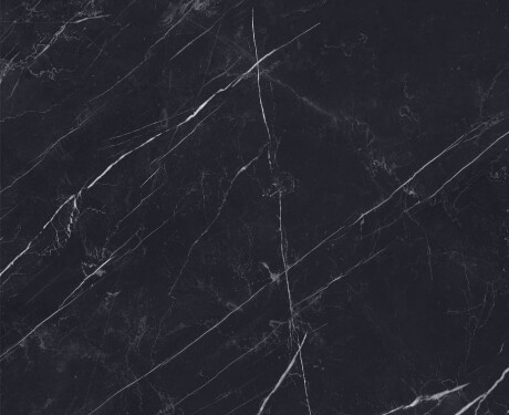 Storformat-keramisk flise 120x280, sort marmor med hvide årer, mat, A4H688 Markina Black