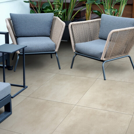 Storformat-fliser 120x280, mat beige beton, A4H753 Louft Cream #4