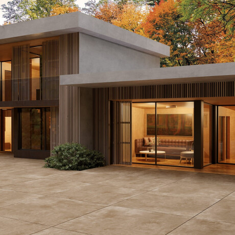 Storformat-fliser 120x280, betonfarvet taupe, mat, A4H758 Louft Taupe #1