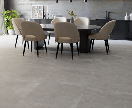 Storformat-fliser 120x280, mat betongrå A4H763 Louft Ash