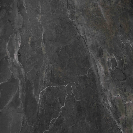 Glaseret porcelænsflise til gulv, 60x120 cm, sort mat, rektificeret, A4H85 Iroc Black #12